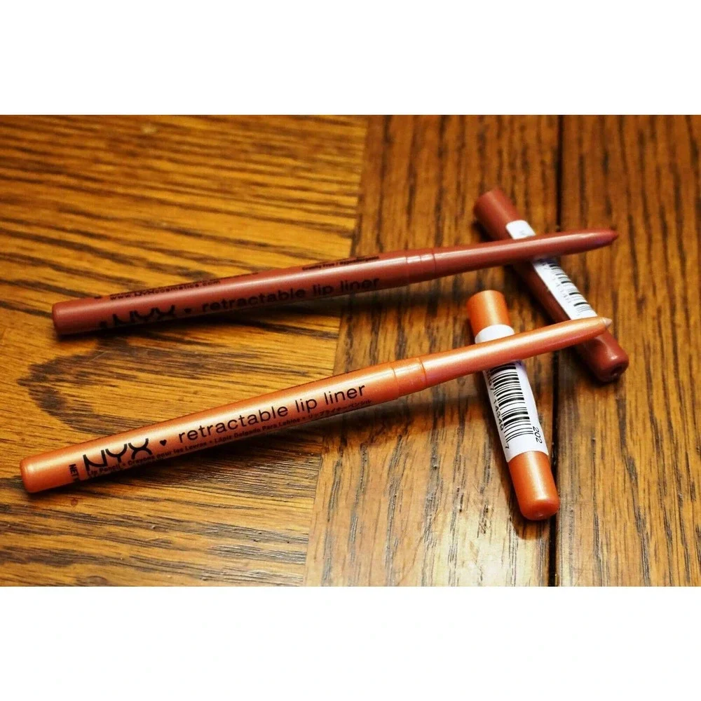 NYX LOT Retractable Lip Liner Citrus & Nude Pink